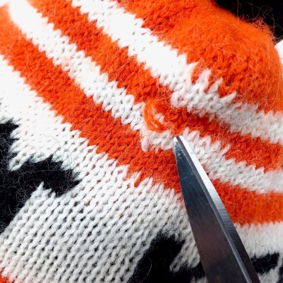 Vintage KERO-SUN Kerosene Heater Collectible Promo Knitted Winter Cap Hat - RARE - Picture 9 of 10